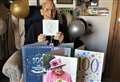 War hero celebrates 100th birthday with over 100 cards and a Spitfire cake