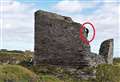 Tourist criticised for climbing up ancient Caithness castle