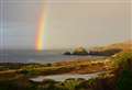 A fantastic day for rainbows on north coast 