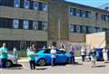 Caithness General Hospital staff clap for our community