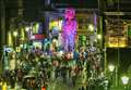 WATCH: Giant puppet kicks up a Storm in Wick