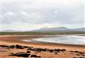 Pictures show Loch More at very low levels but a wet July is forecast 