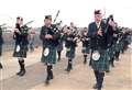 Wick's 100 year celebration with 100 pipers 
