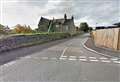 Temporary road closure in Thurso