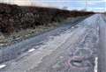 A882 pothole nightmare for young Halkirk woman