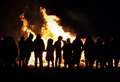 Hogmanay celebrations at Wick's Bignold bonfire