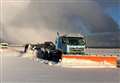 WATCH: Snow blowers in action at Wick airport