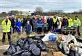 Industrious volunteers clear up Wick's Industrial Estate