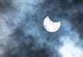 WATCH: Partial eclipse of the sun caught on camera 