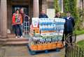 Father and son make huge donation to Wick's food bank 