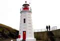 PICTURES: From ‘sad state’ to picture postcard perfection – Lybster lighthouse beams again after paint job