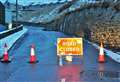 Council reopen closed road in Wick after landslide