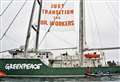 PICTURES: Greenpeace heads out of Wick harbour on protest mission for oil workers