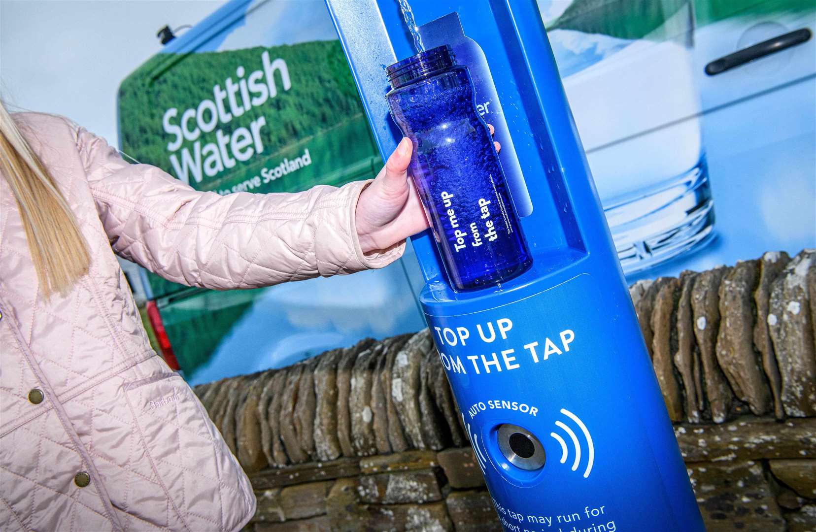 Scottish Water had a little help from pupils at Canisbay Primary to officially launch its new Top Up Tap in John O’Groats this week.