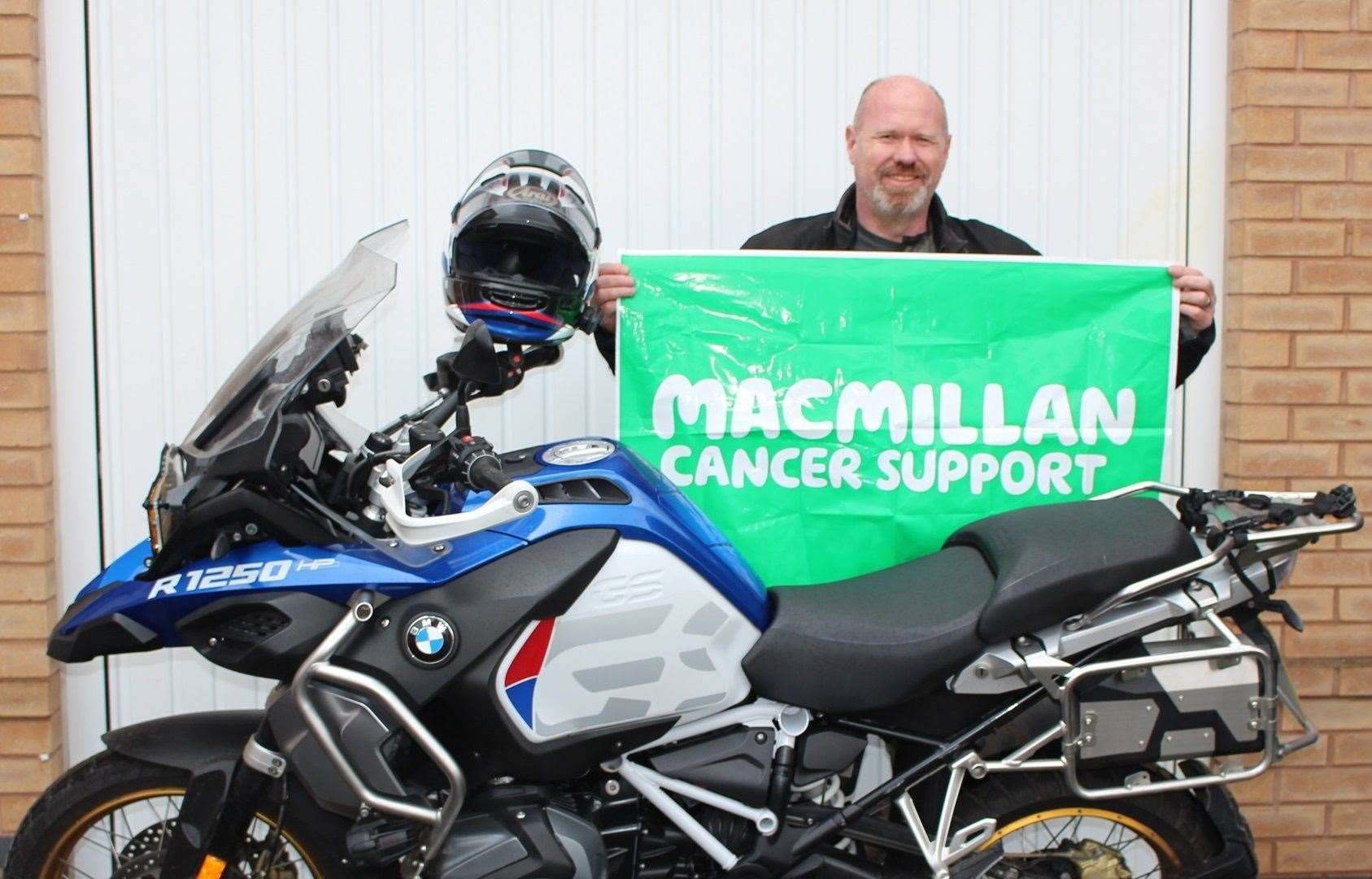 Damian has raised over £2800 so far for Macmillian Cancer Support