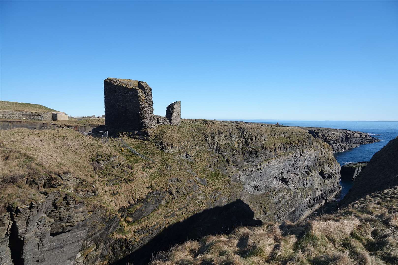 YOUR CAITHNESS: Reader Derek Bremner sent this image of Old Wick Castle this week and wonders when it will reopen again.