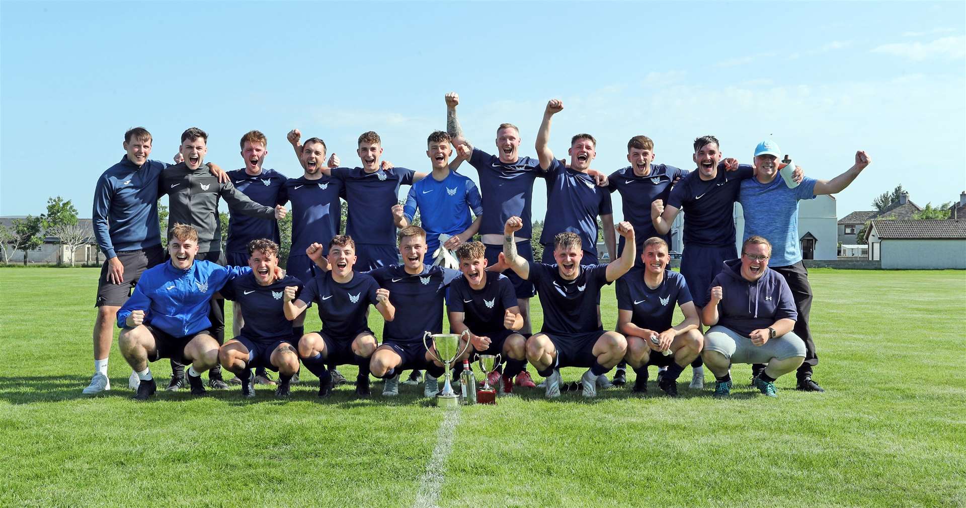 High Ormlie Hotspur won the Eain Mackintosh Cup last summer, having been Highland Amateur Cup winners in 2022. Picture: James Gunn