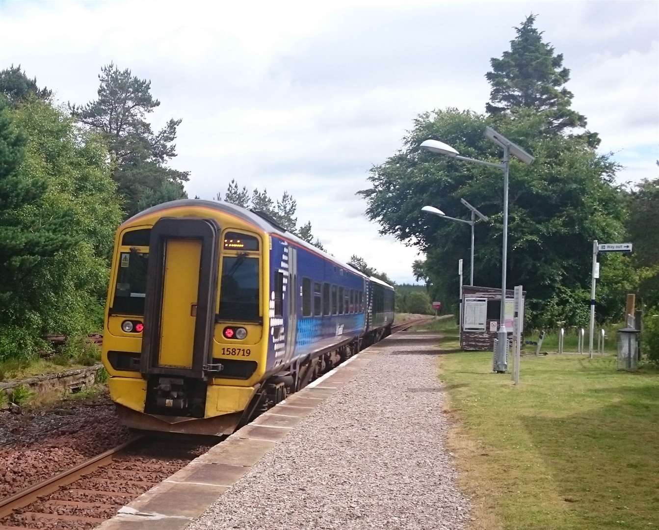 Altnabreac station. Picture: Philip Murray.
